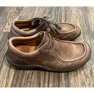 Havana Joe Leather Lace Up Shoes Brown Men Size 42 Made In Spain